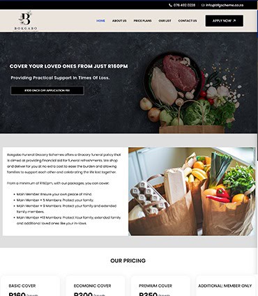 Website design