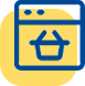 e commerce website design icon